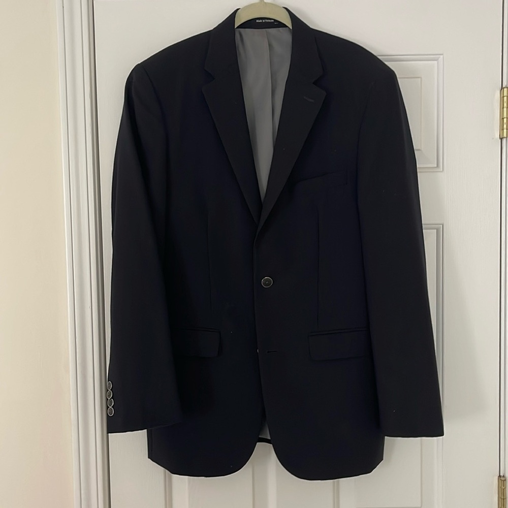 Navy blue blazer